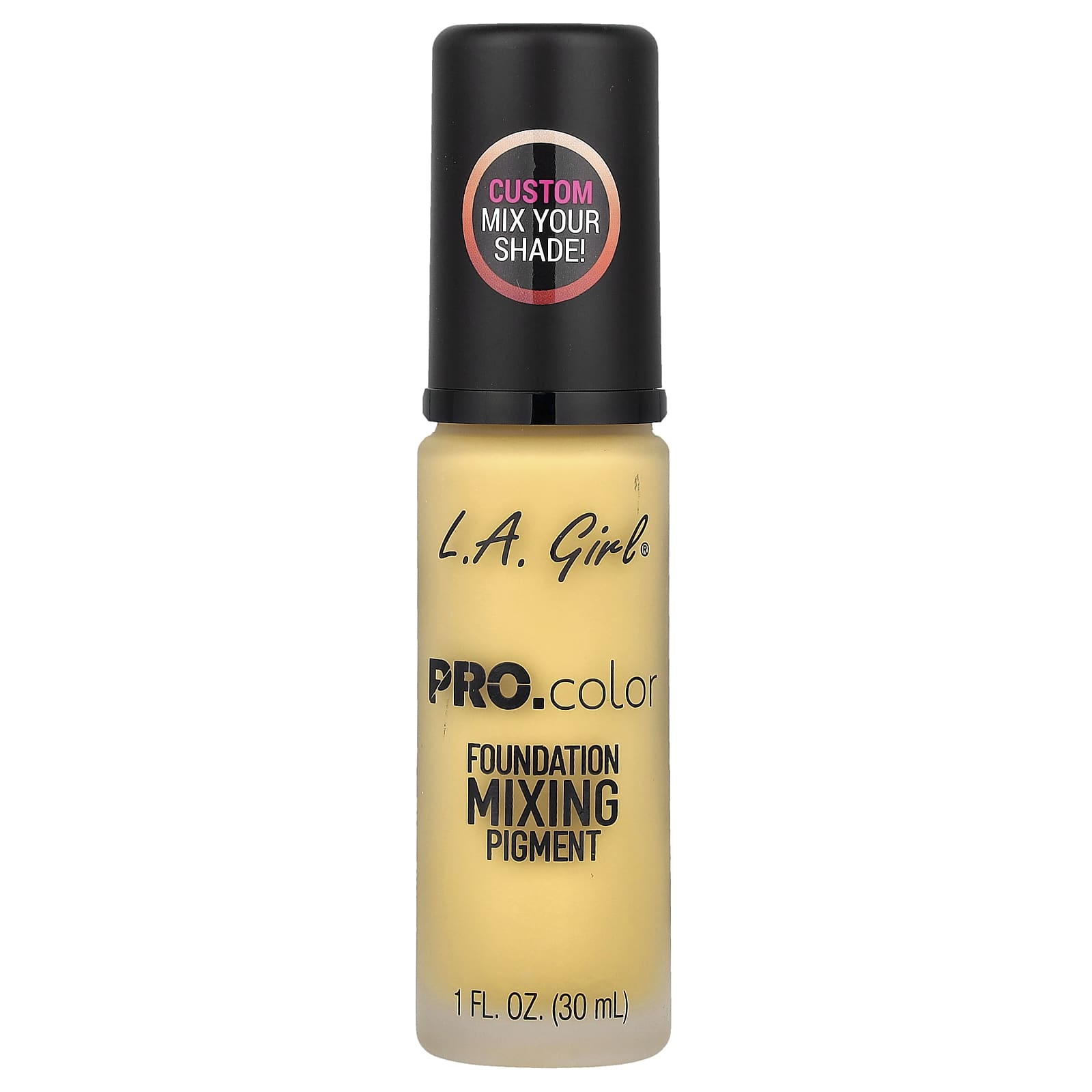 L.A. Girl, PRO.color Foundation Mixing Pigment, GLM712 Yellow, 1 fl oz (30 ml)