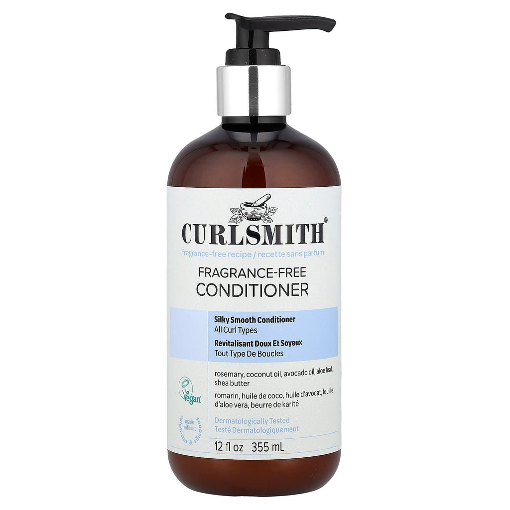 Curlsmith, Fragrance-Free Conditioner, All Curl Types, 12 fl oz (355 ml)