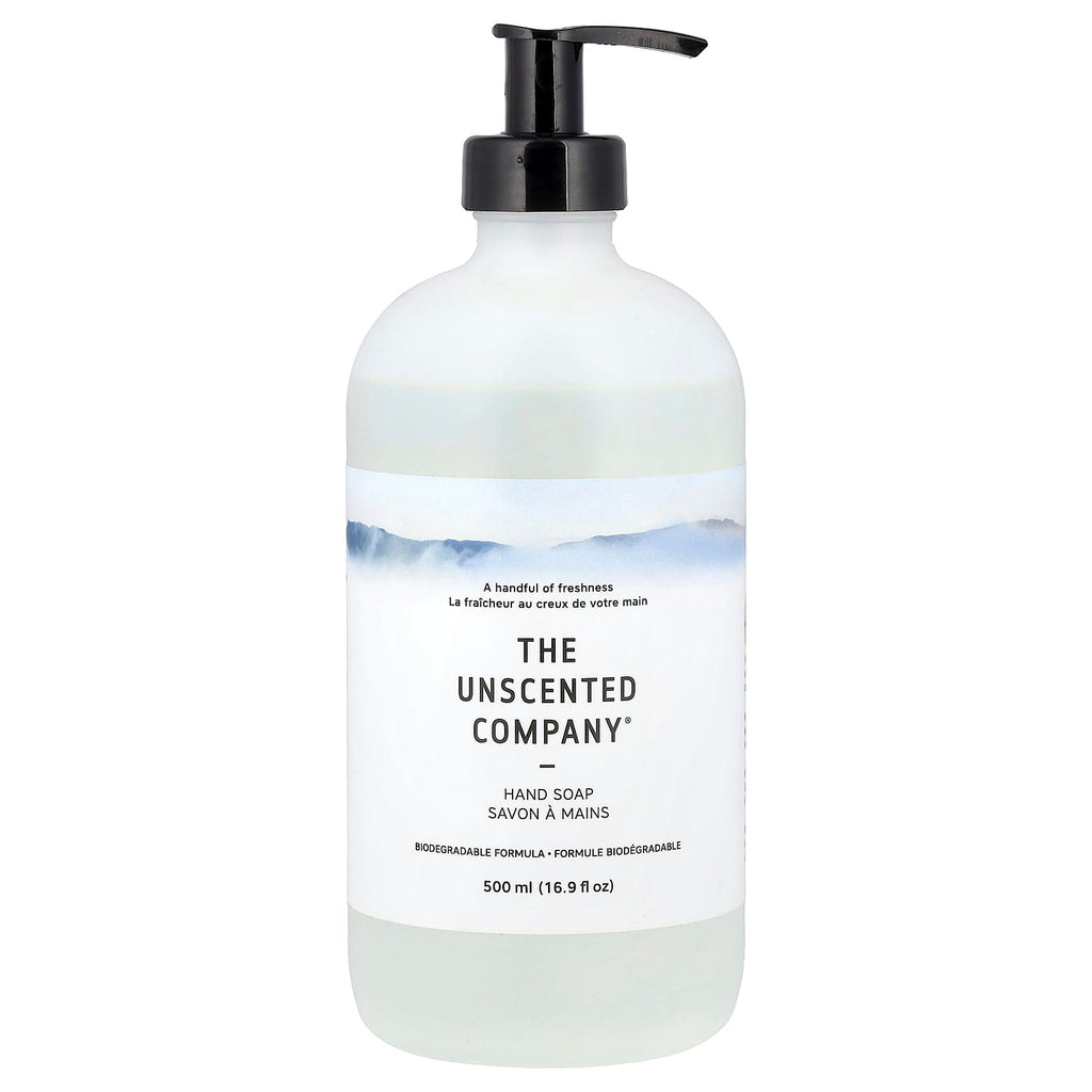 The Unscented Company, Hand Soap, Fragrance Free, 16.9 fl oz (500 ml)