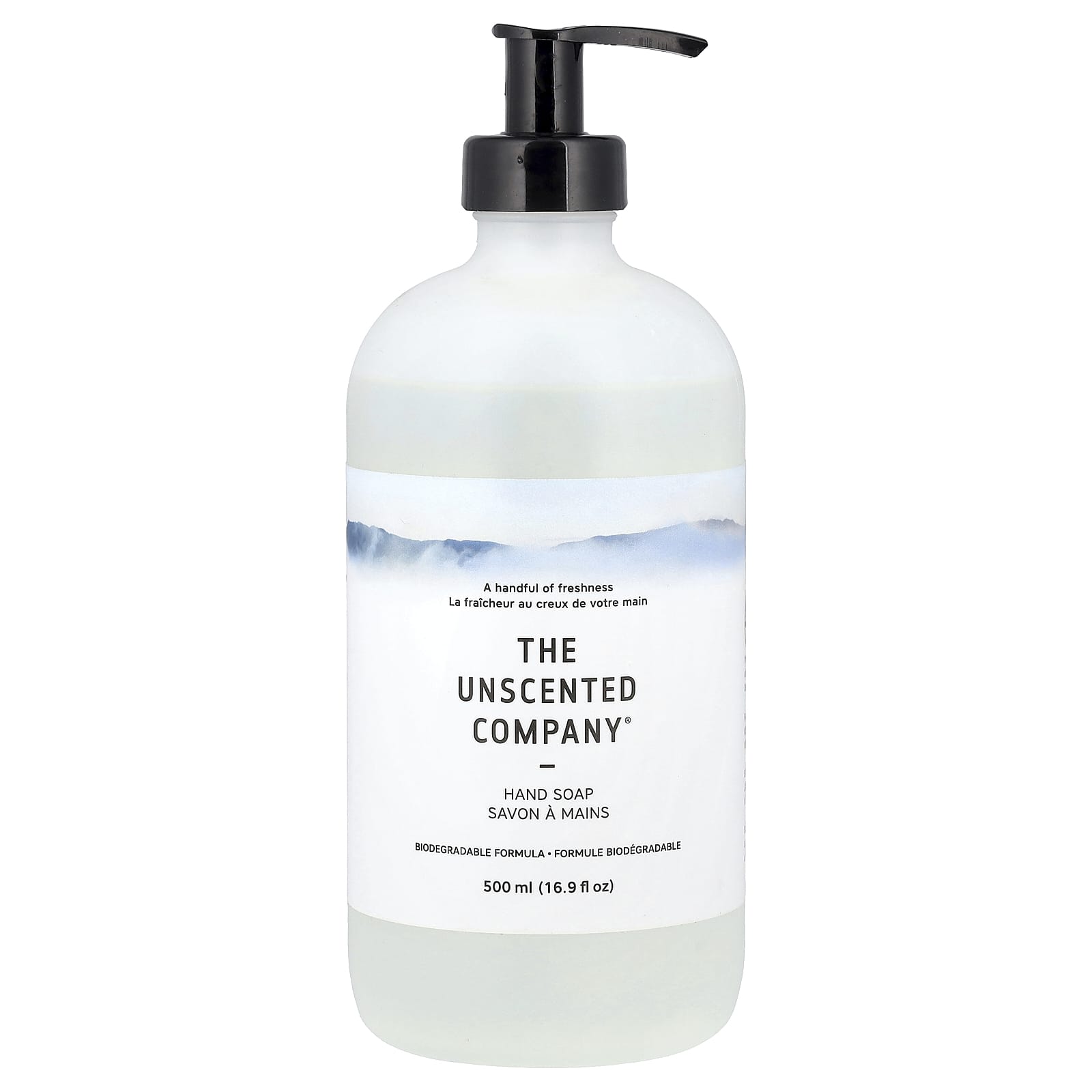 The Unscented Company, Hand Soap, Fragrance Free, 16.9 fl oz (500 ml)