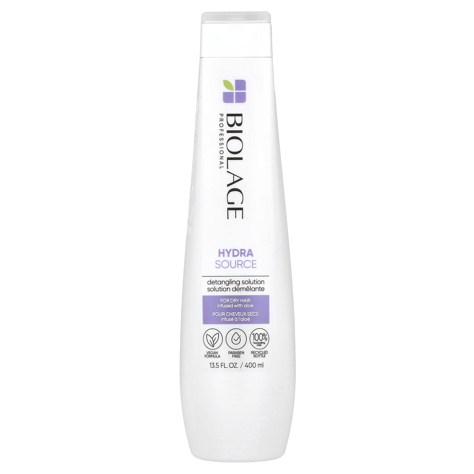 Biolage, Hydra Source, Detangling Solution, For Dry Hair, 13.5 fl oz (400 ml)