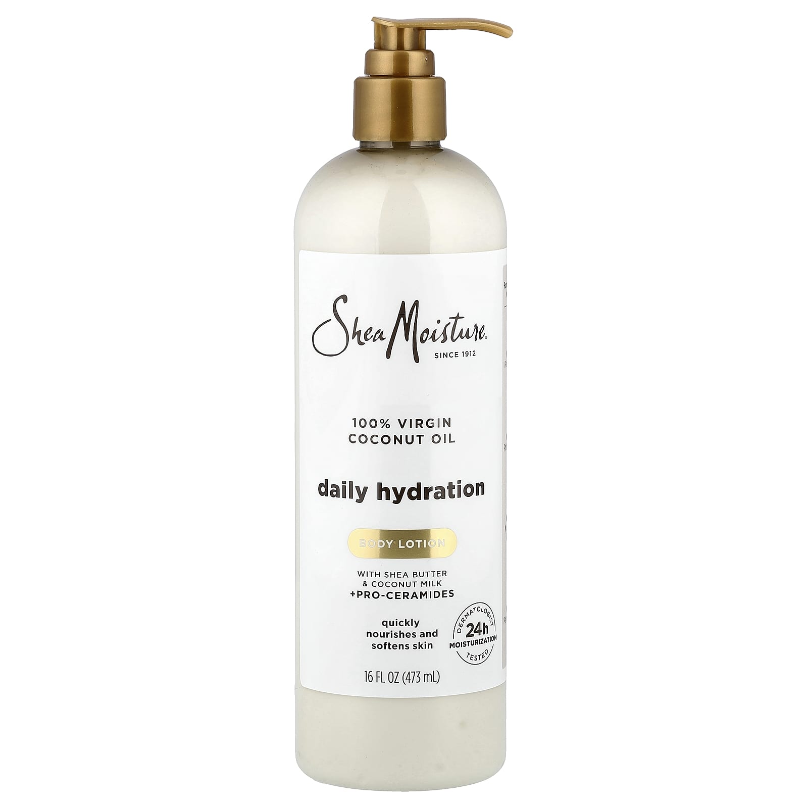 SheaMoisture, Daily Hydration Body Lotion, 100% Virgin Coconut Oil, 16 fl oz (473 ml)