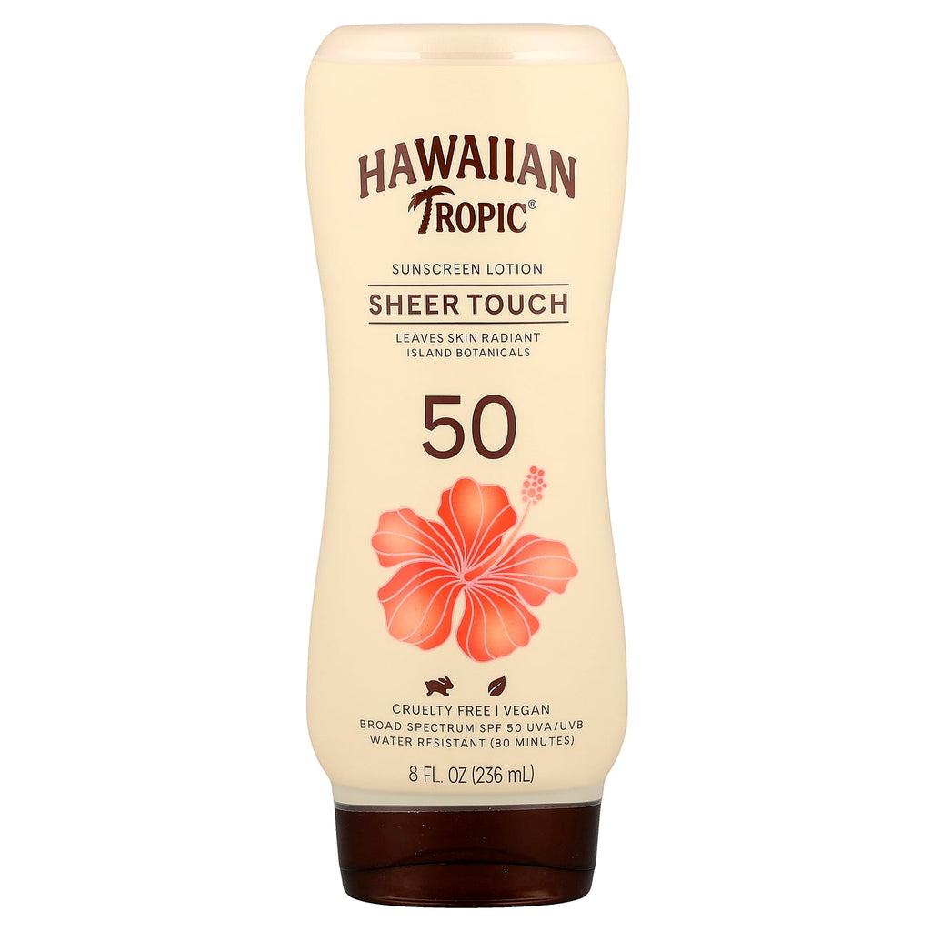 Hawaiian Tropic, Sheer Touch, Sunscreen Lotion, SPF 50, 8 fl oz (236 ml)