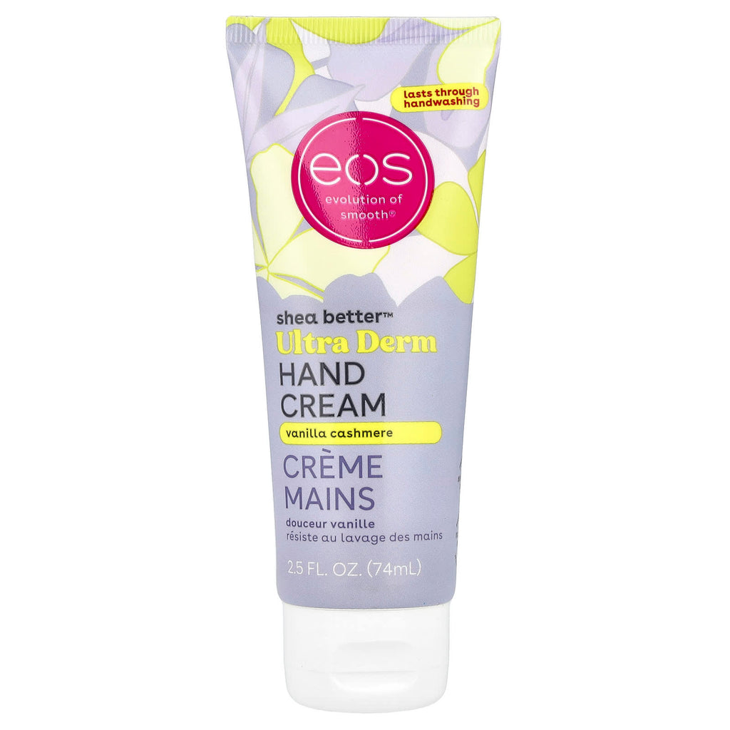 EOS, Shea Better™, Ultra Derm Hand Cream, Vanilla Cashmere, 2.5 fl oz (74 ml)