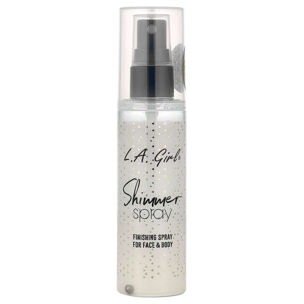L.A. Girl, Shimmer Spray, For Face & Body, GFS918A Gold, 2.7 fl oz (80 ml)
