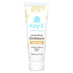 Carlson, Key-E Hand & Body Ointment, Unscented, 4 oz (113 g)