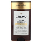 Cremo, Antiperspirant & Deodorant, Italian Bergamot , 2.65 oz (75 g)