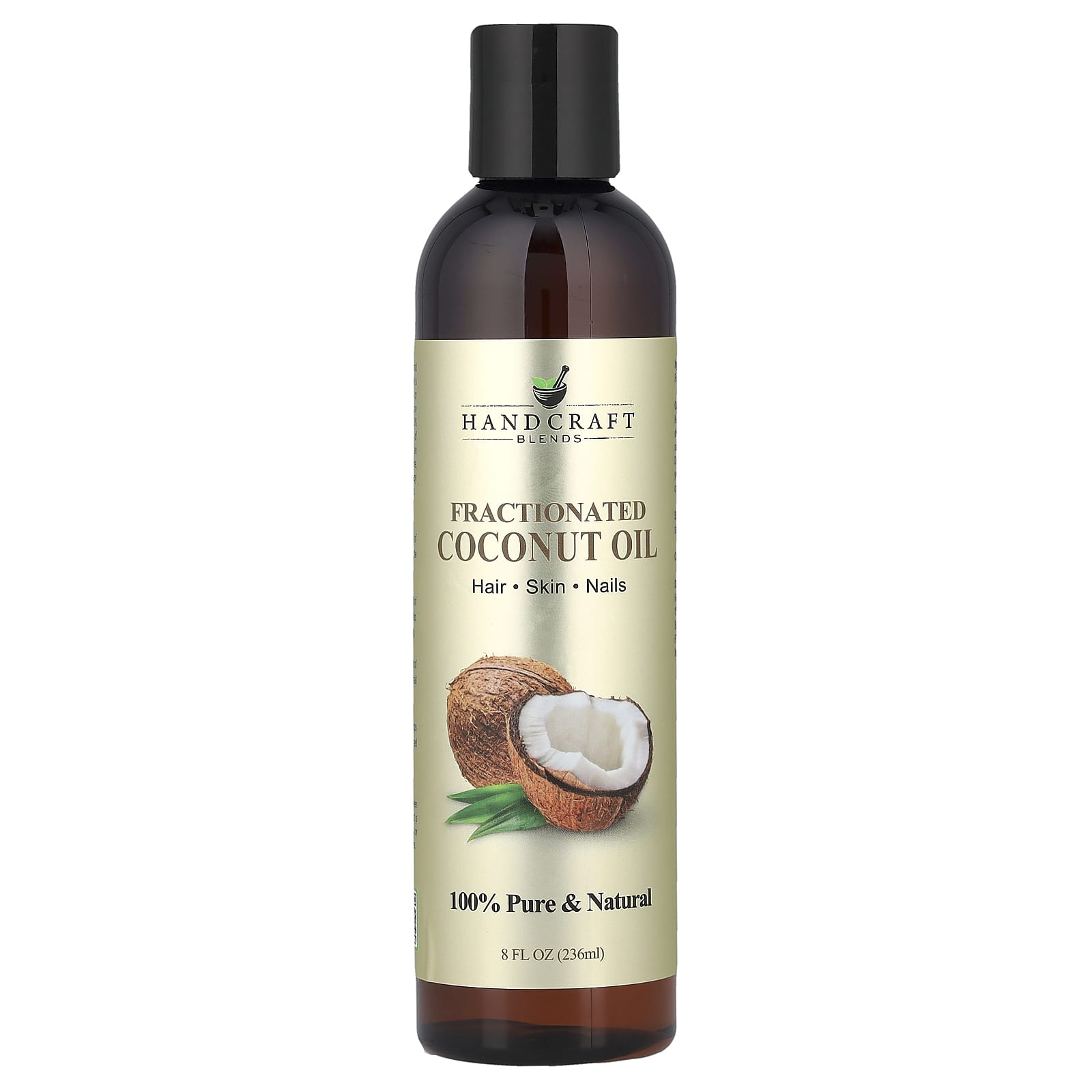 Handcraft Blends, Fractionated Coconut Oil, 8 fl oz (236 ml)