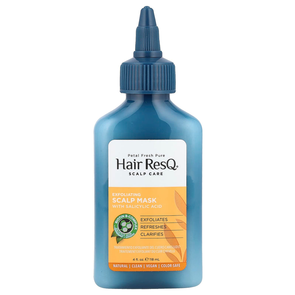 Petal Fresh, Hair ResQ®, Scalp Care, Exfoliating Scalp Mask with Salicylic Acid, 4 fl oz (118 ml)