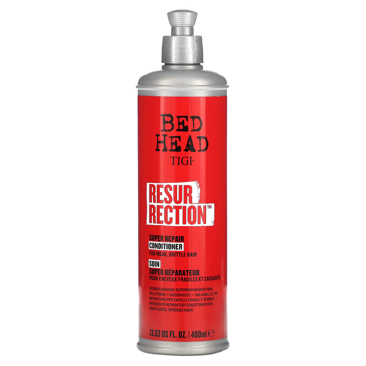 TIGI, Bed Head, Resurrection, Super Repair Conditioner, For Weak, Brittle Hair, 13.53 fl oz (400 ml)