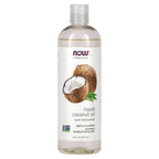 NOW Foods, Solutions, Liquid Coconut Oil, Pure Fractionated, 16 fl oz (473 ml)