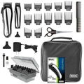 Wahl Lithium Pro Cordless Haircut & Touch Up Kit with Case, 23 Pieces