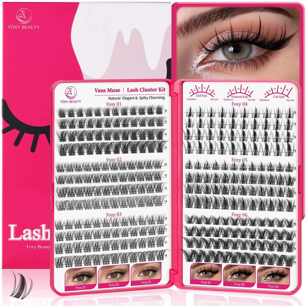 Eyelash Clusters