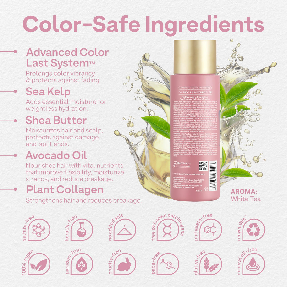 Colorproof Smooth Conditioner for Frizzy, Color-Treated Hair