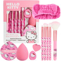 Get Trend Makeup Brush and Sponge Set with Headband