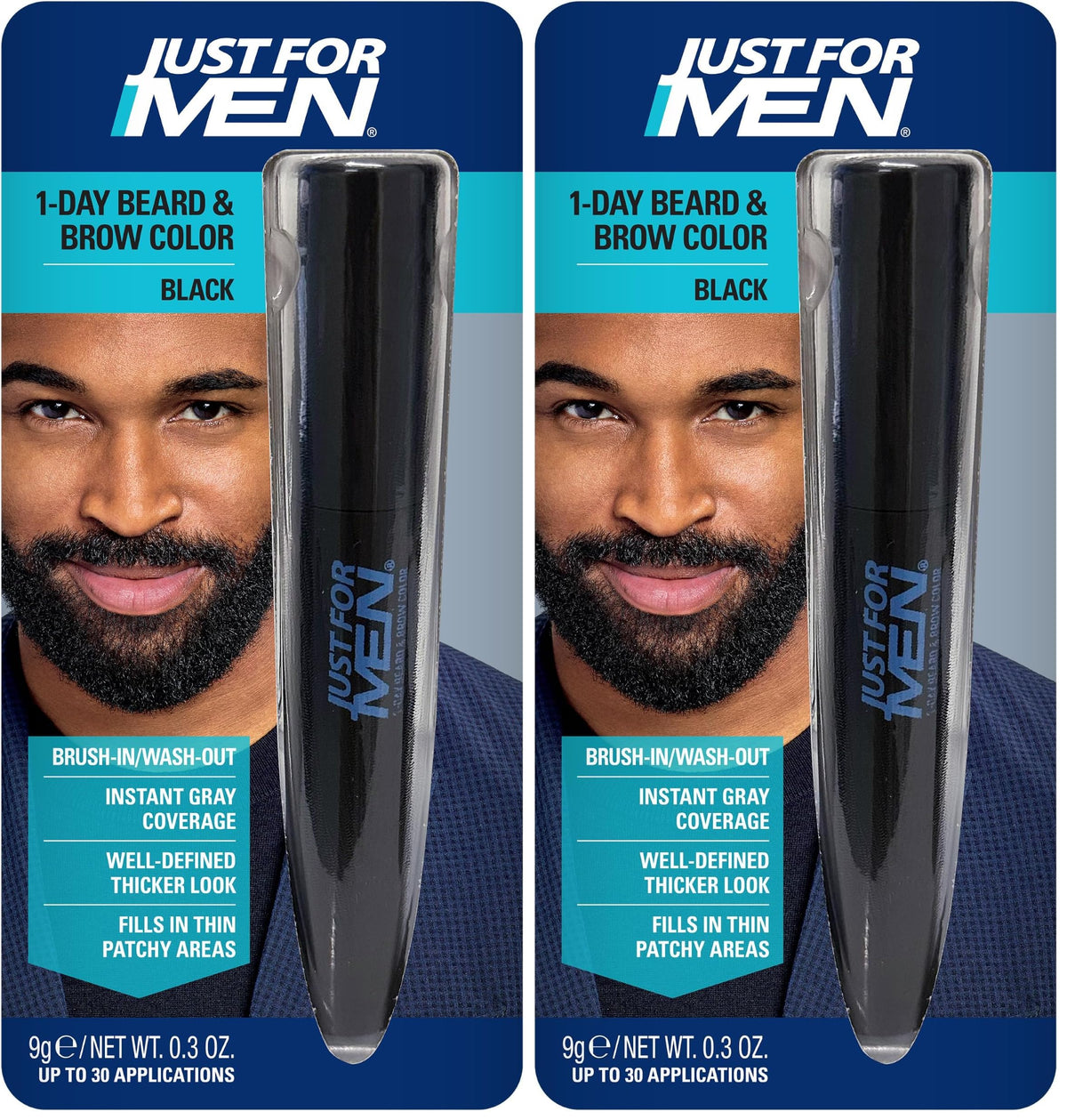 Just for Men 1-Day Beard & Brow Color Temporary Color