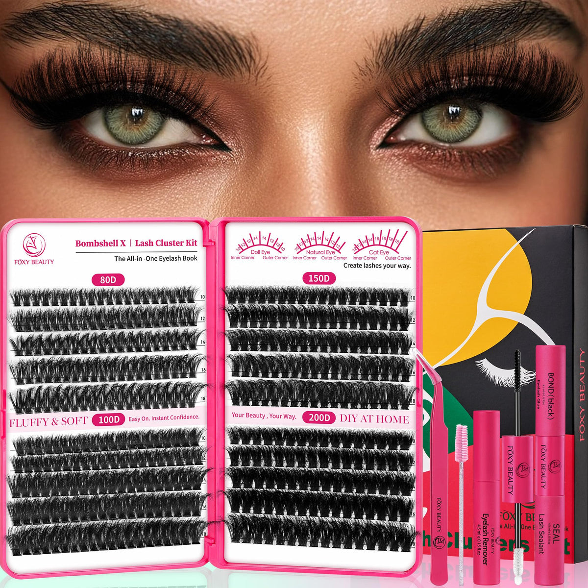 Eyelash Clusters