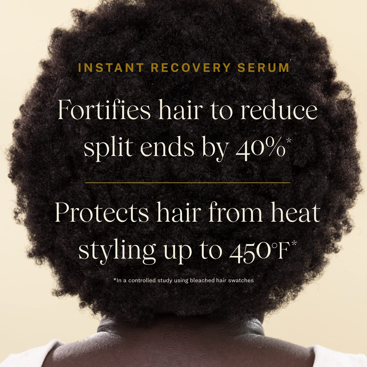 JVN Complete Instant Recovery Hair Serum with Heat Protection, 3.4 Fl Oz