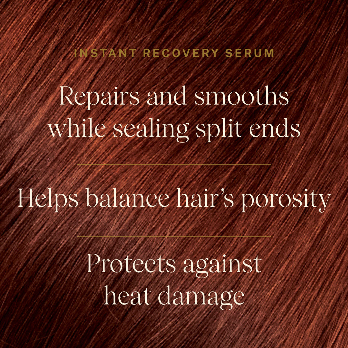 JVN Complete Instant Recovery Hair Serum with Heat Protection, 3.4 Fl Oz