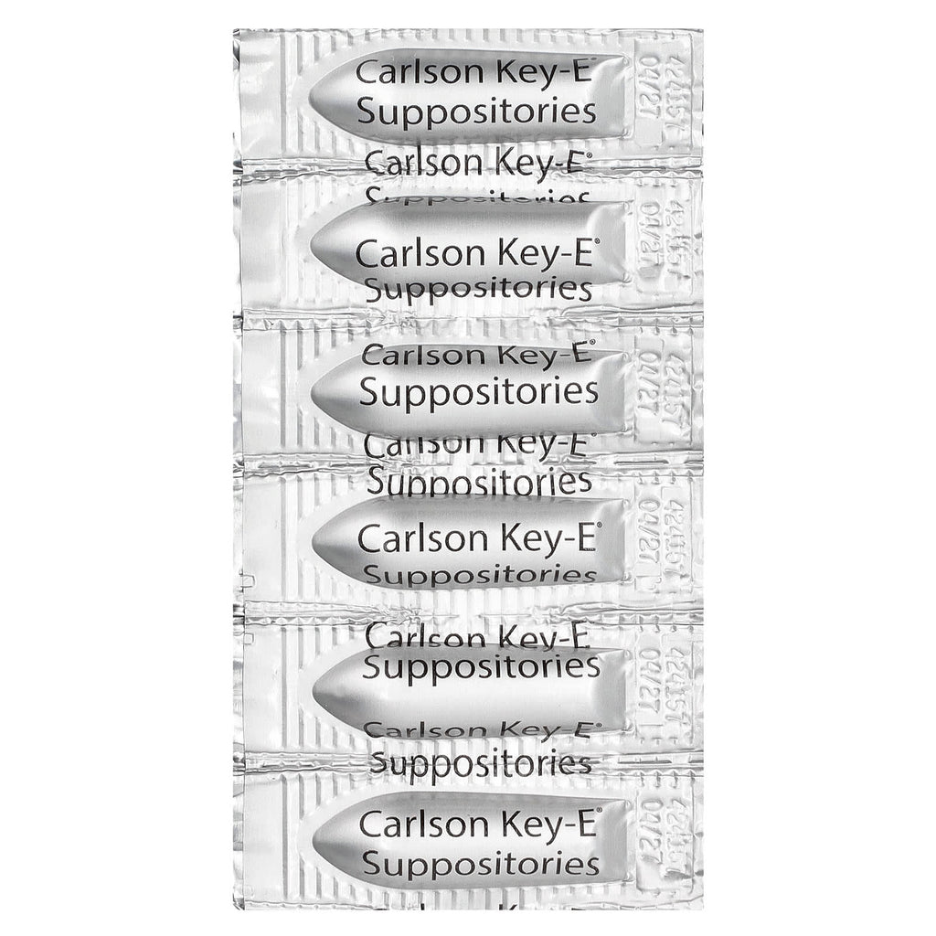 Carlson, Key-E® Suppositories, 24 Inserts