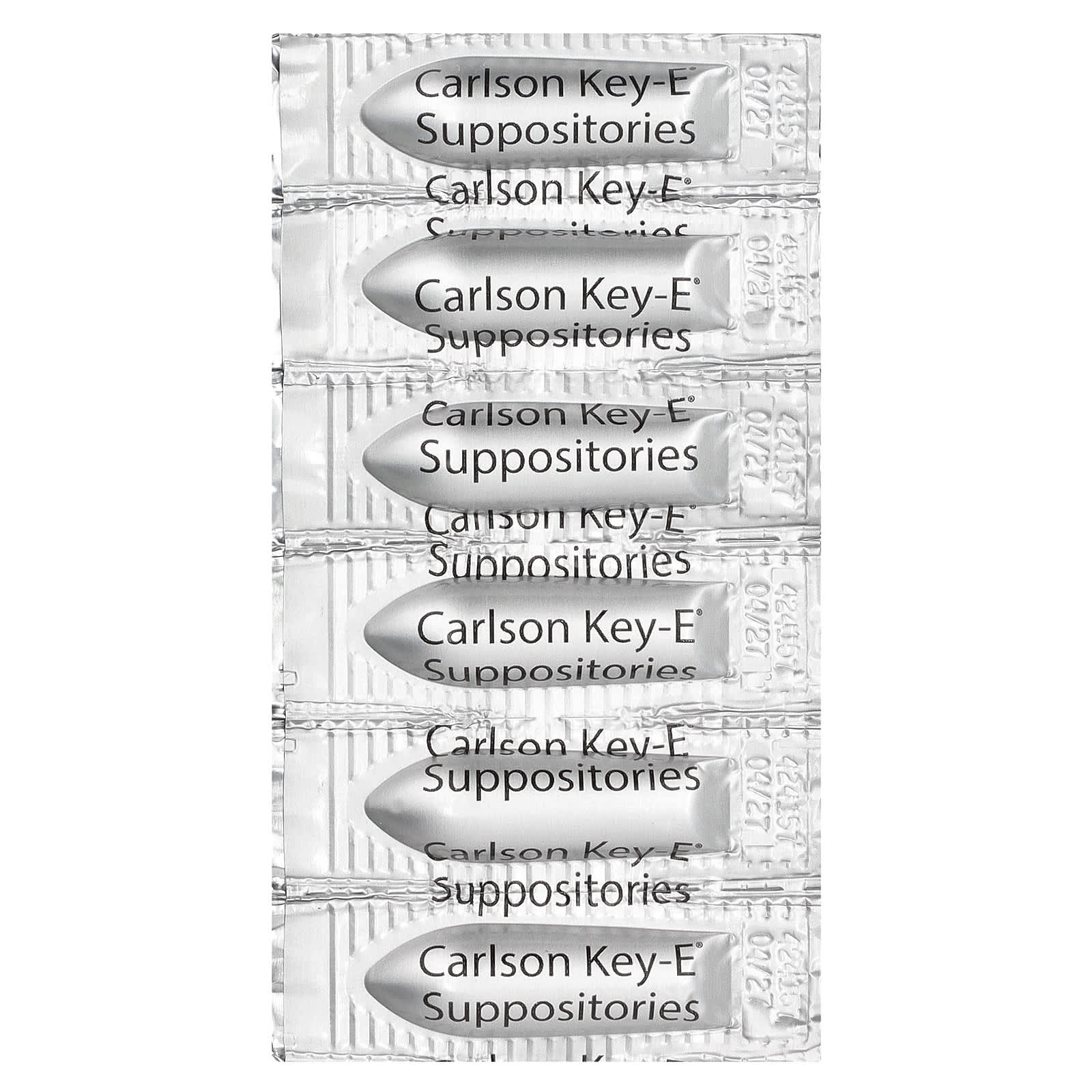 Carlson, Key-E® Suppositories, 24 Inserts