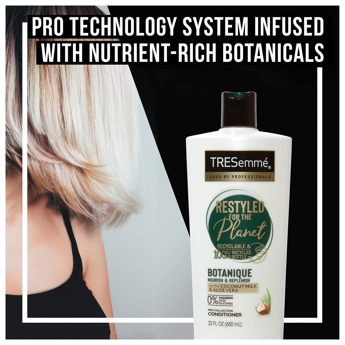 TRESemmé Botanique Nourish + Replenish Conditioner, 22 Ounce