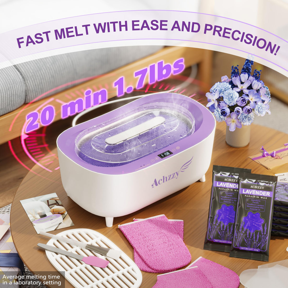 Achzzy 5000ml Paraffin Wax Warmer for Hands and Feet