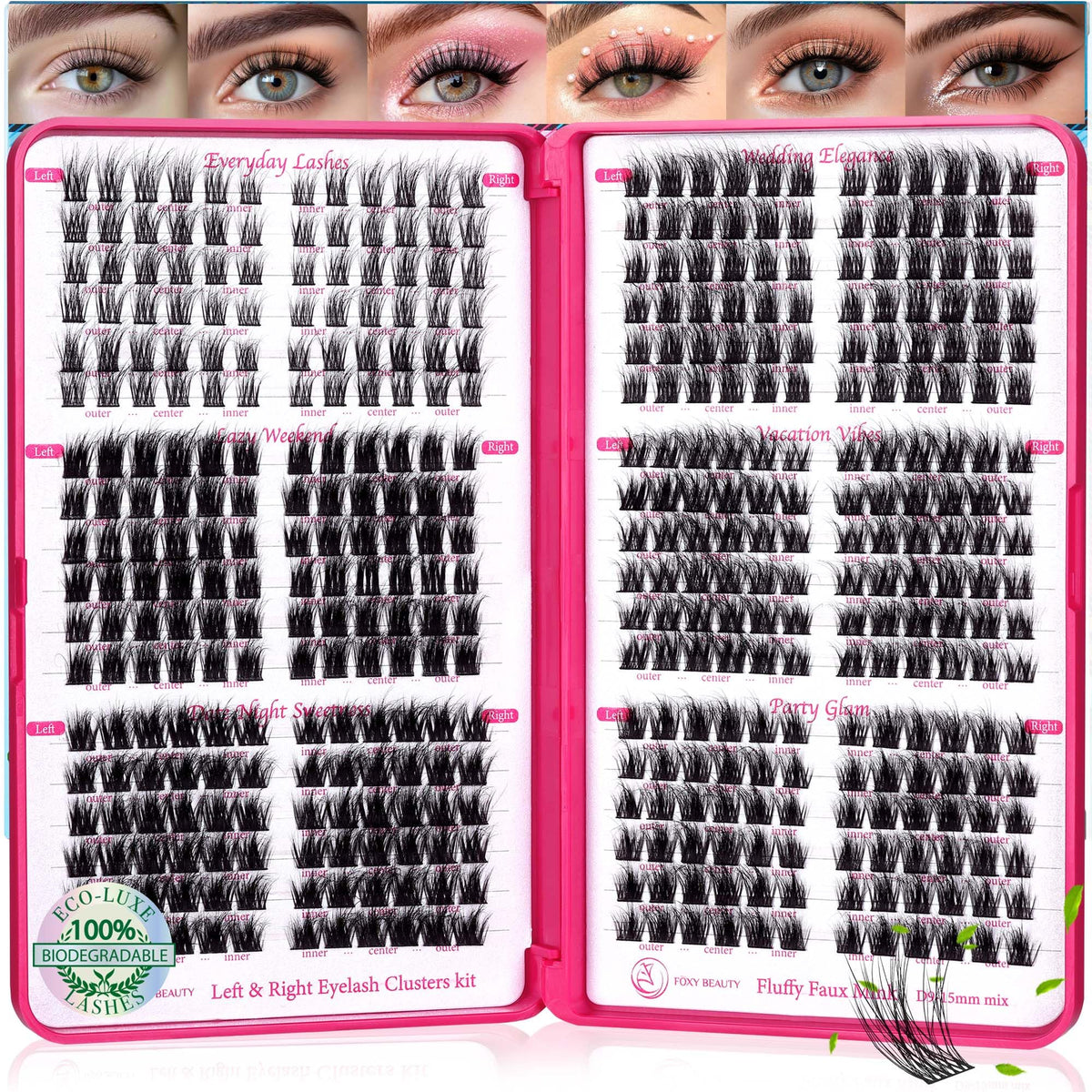 Eyelash Clusters