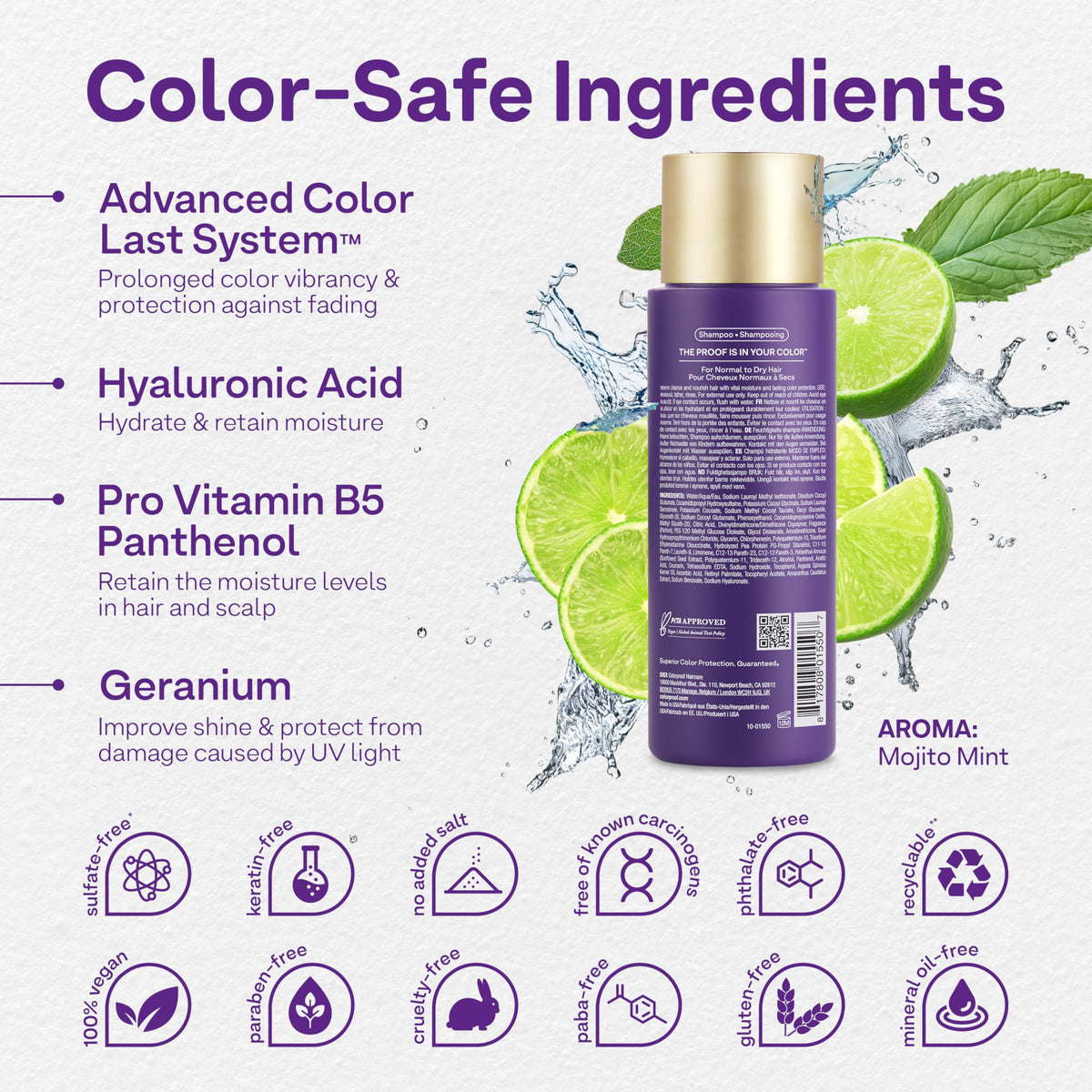 Colorproof Sulfate-Free Moisturizing Volume Shampoo