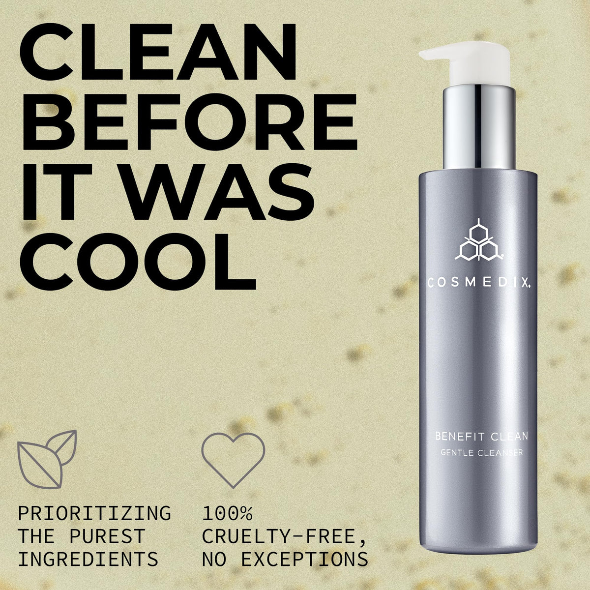 COSMEDIX Benefit Clean Gentle Face Wash Gel Hydrating Facial Cleanser