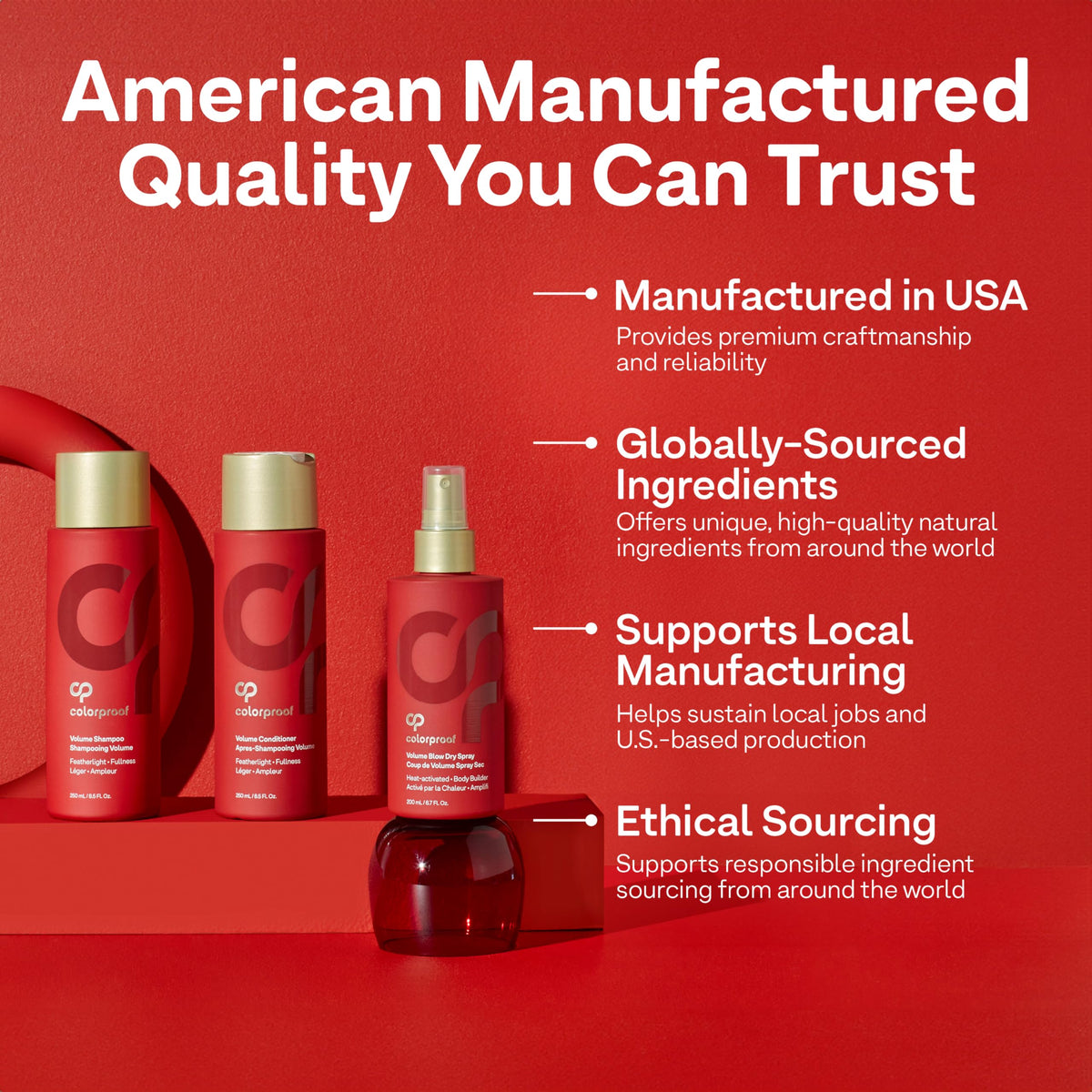 ColorProof Sulfate-Free Volumizing Shampoo for Fine Hair