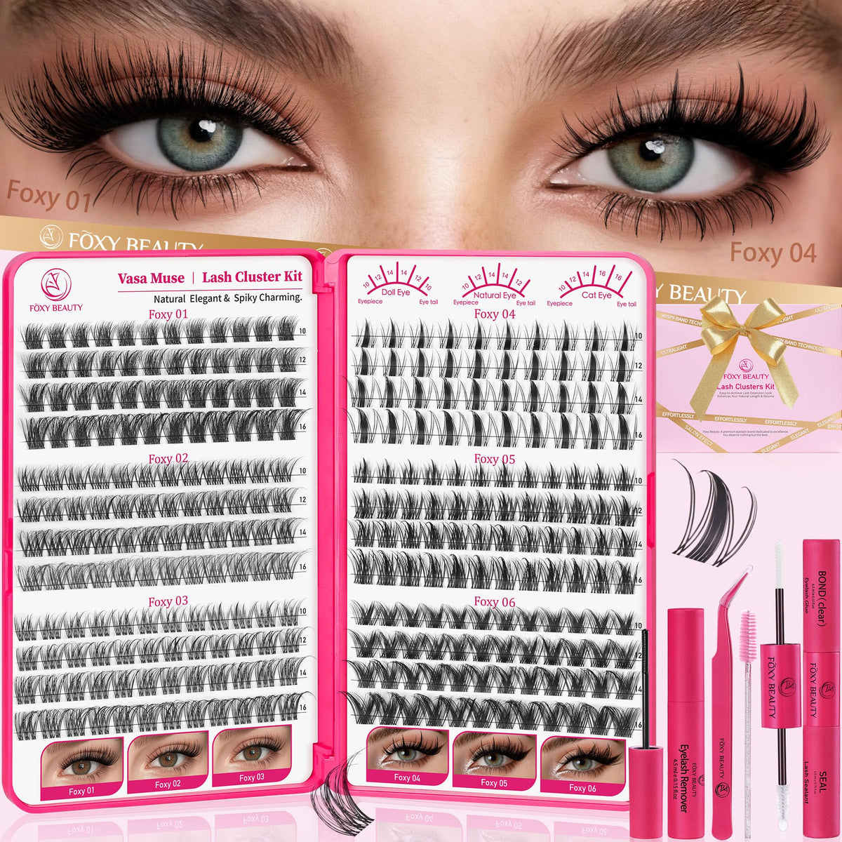Eyelash Clusters