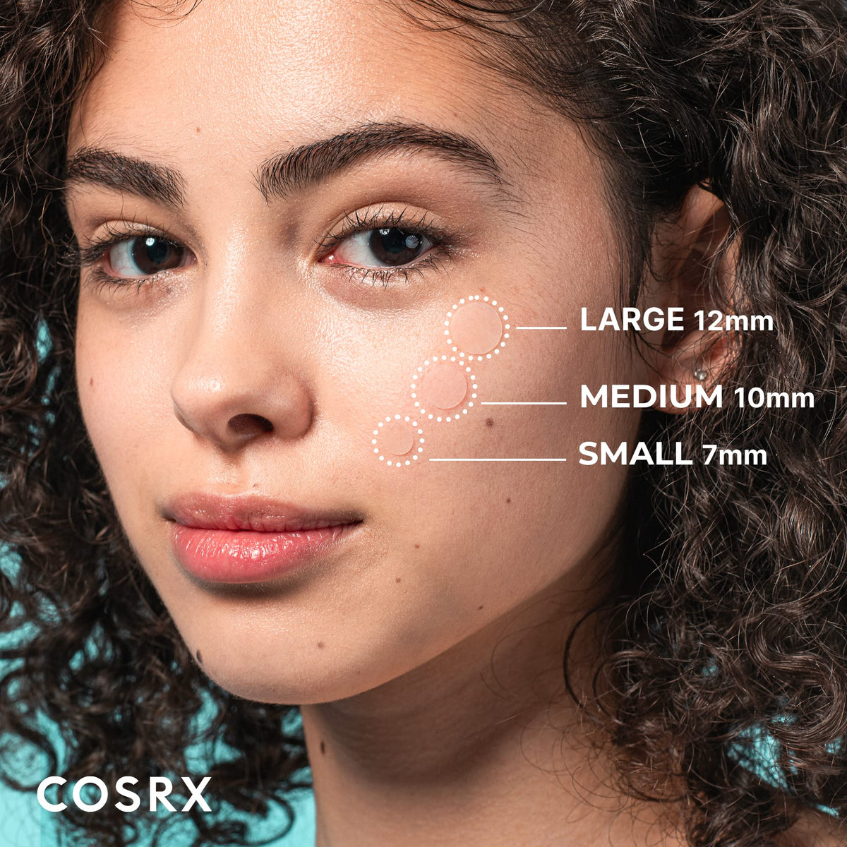 COSRX Acne Pimple Patches Hydrocolloid Spot Treatment in 3 Sizes