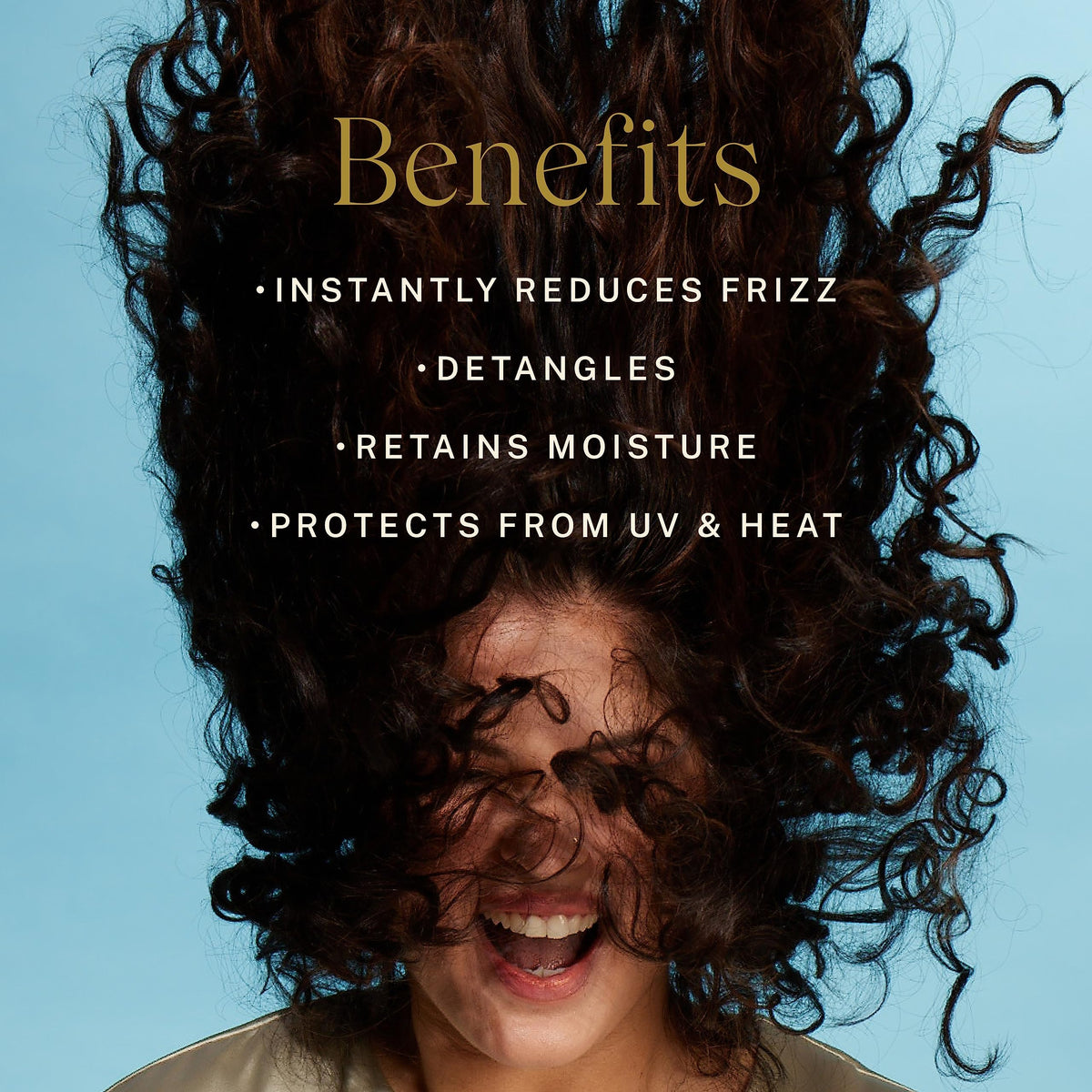 JVN Complete Leave-In Conditioning Mist, Frizz Control, UV & Heat Protection