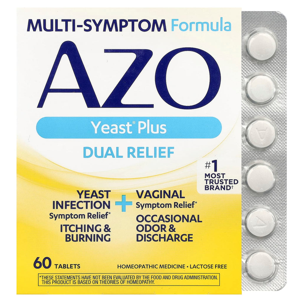AZO, Yeast® Plus, 60 Tablets