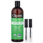 Cliganic, Certified Organic Castor Oil, 1 Set, 16 fl oz (473 ml)