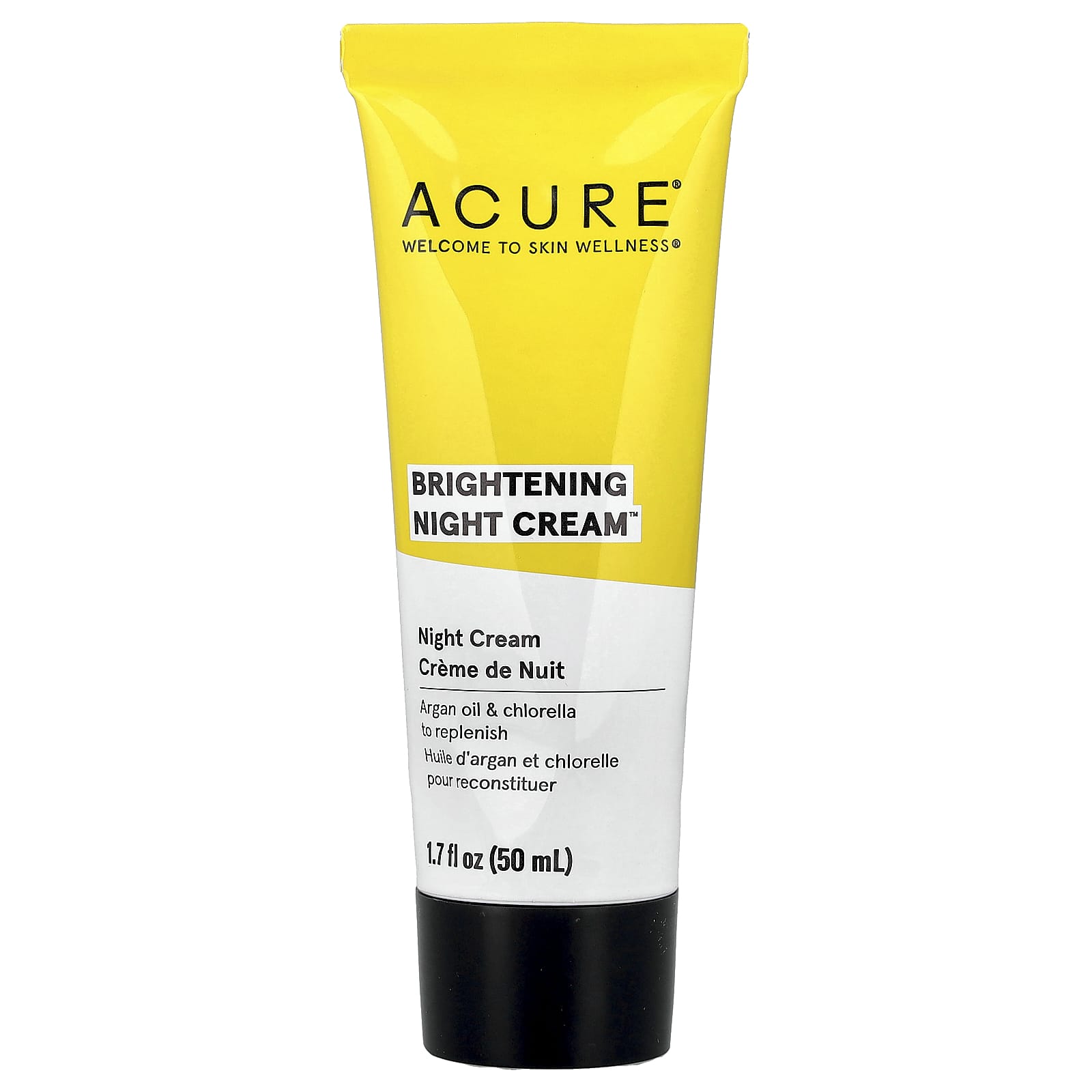 ACURE, Brightening Night Cream™, All Skin Types, 1.7 fl oz (50 ml)