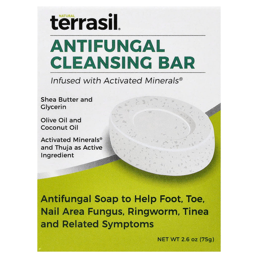 Terrasil, Antifungal Cleansing Bar Soap, 2.6 oz (75 g)