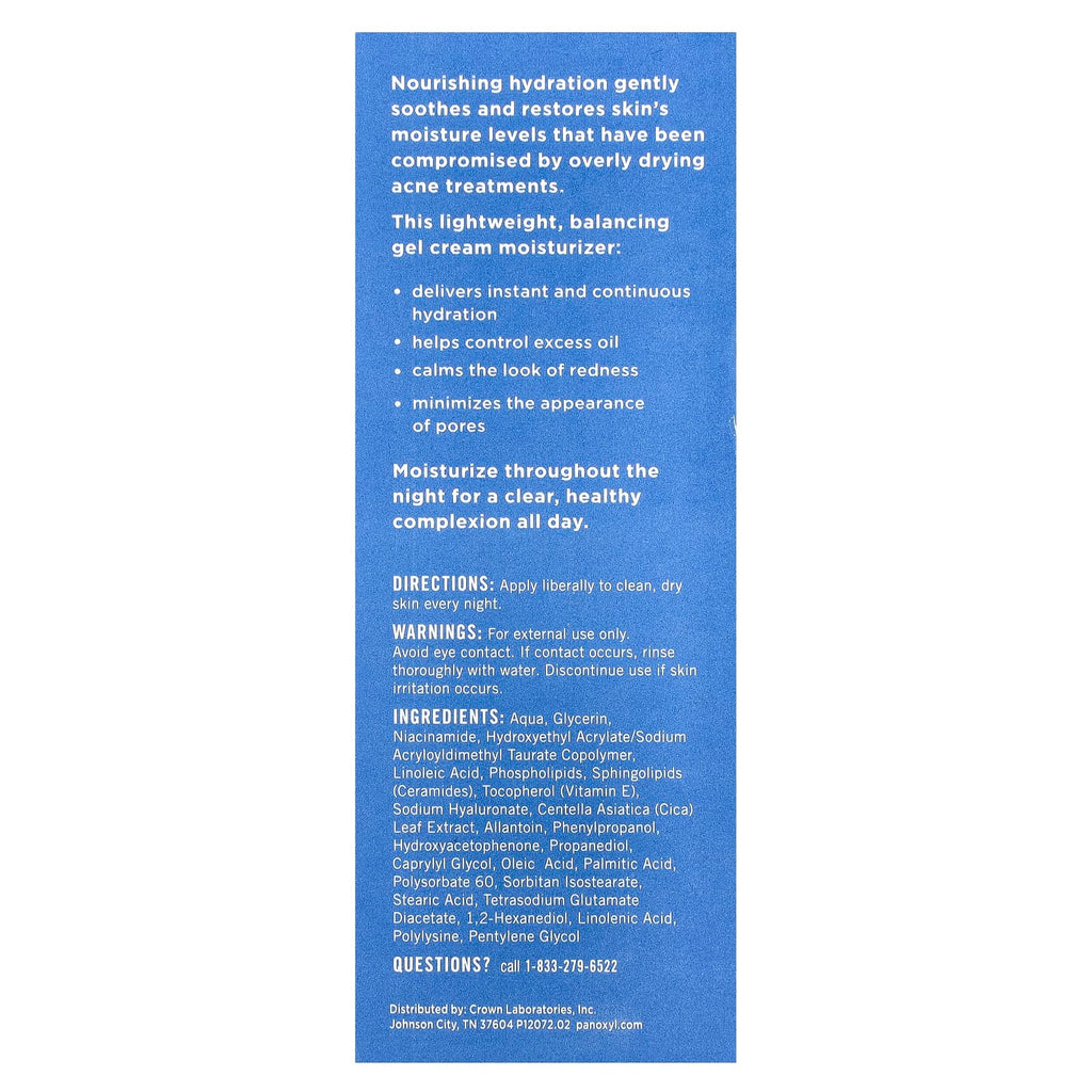 PanOxyl, Balancing Repair Moisturizer , 3 oz (85 g)