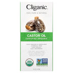 Cliganic, Certified Organic Castor Oil, 1 Set, 16 fl oz (473 ml)