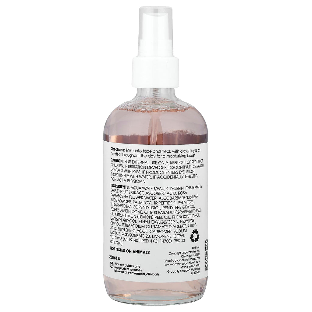 Advanced Clinicals, Vitamin C + Aloe Vera, Antioxidant Glow Facial Mist, 7.5 fl oz (222 ml)