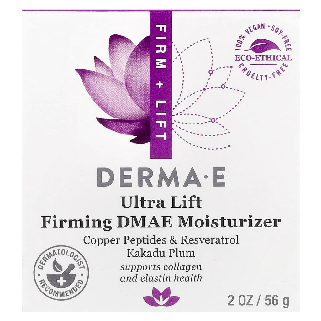 DERMA E, Ultra Lift Firming DMAE Moisturizer, 2 oz (56 g)