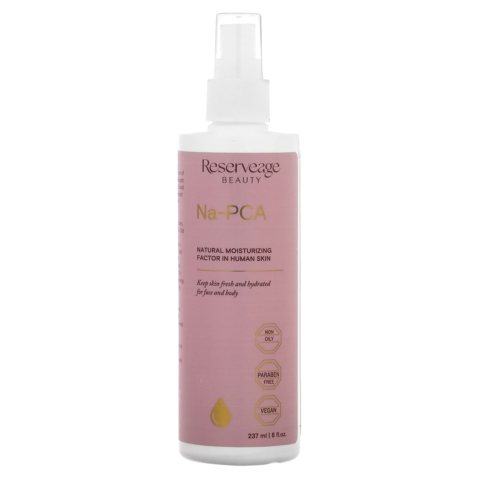 Reserveage Beauty, Beauty, Na-PCA, 8 fl oz (237 ml)