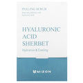 Mizon, Peeling Scrub, Hyaluronic Acid Sherbet, 40 Packets, (7.0 oz) each