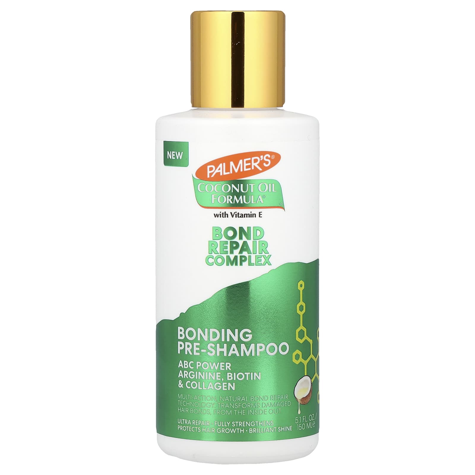 Palmer's, Coconut Oil Formula® With Vitamin E, Bond Repair Complex, Bonding Shampoo, 5.1 fl oz (150 ml)