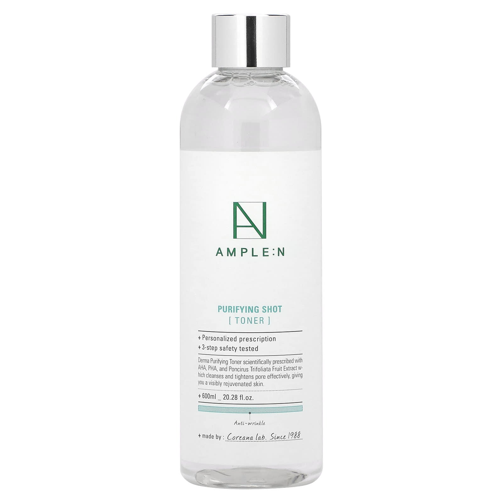 AMPLE:N, Purifying Shot, Toner, 20.28 fl oz (600 ml)