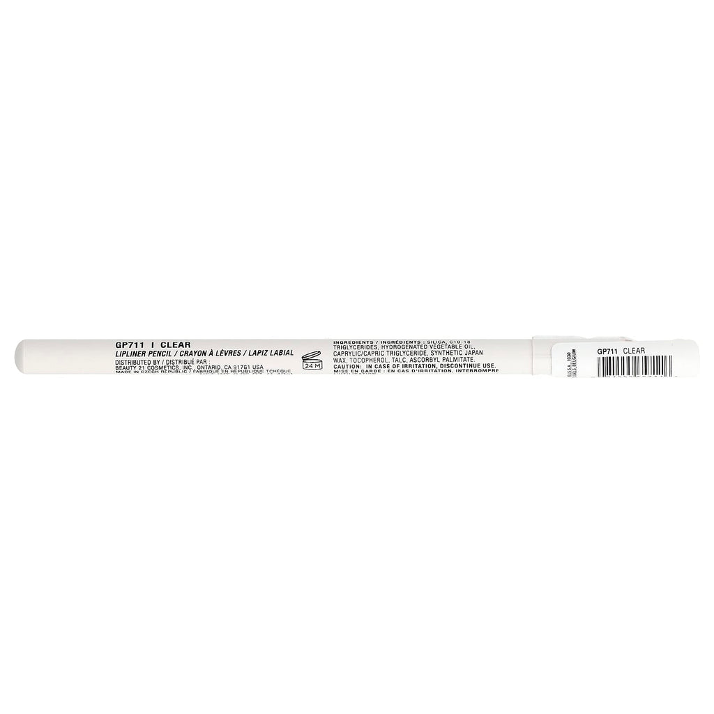 L.A. Girl, Hold It In, Anti-Feathering Reverse Lipliner Pencil, 711 Clear, 0.05 oz (1.49 g)