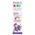 RADIUS, Super Duper Immuni-Power Toothpaste, Super Duper Bubble Berry Mint, 2.5 oz (71 g)