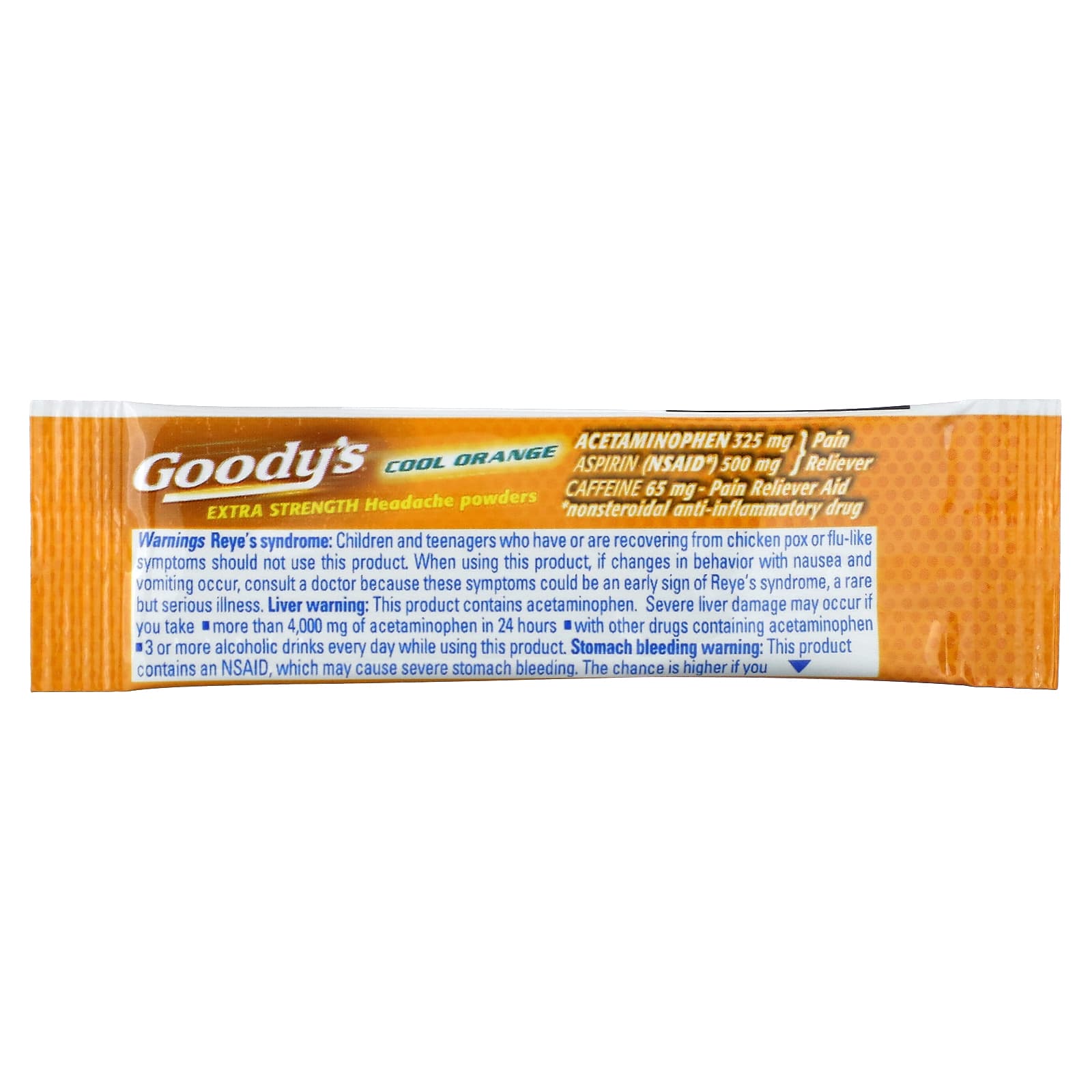 Goody's, Headache Powder, Cool Orange, 24 Packs