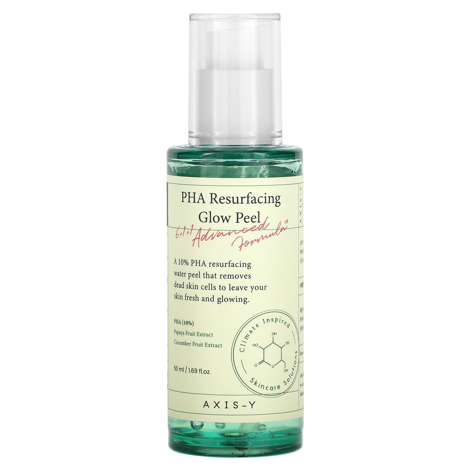 Axis-Y, PHA Resurfacing Glow Peel, 1.69 fl oz (50 ml)